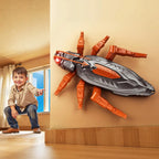 Realistic Biomimetic RC Wall Climbing Lizard Robot Toy, Remote Control Gecko that Climbs Glass & Smooth Walls for Children