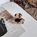 3.5cm Small Hairclaw Acetate Hair Crabs for Girls Cute Heart Shaped Hairclips Women Hair Accessories Hair Pins and Clips