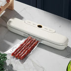 HOMEFISH Household Vacuum Sealing Machine Small Food Preservation Compression Packaging Plastic Sealing Machine for Kitchen Use