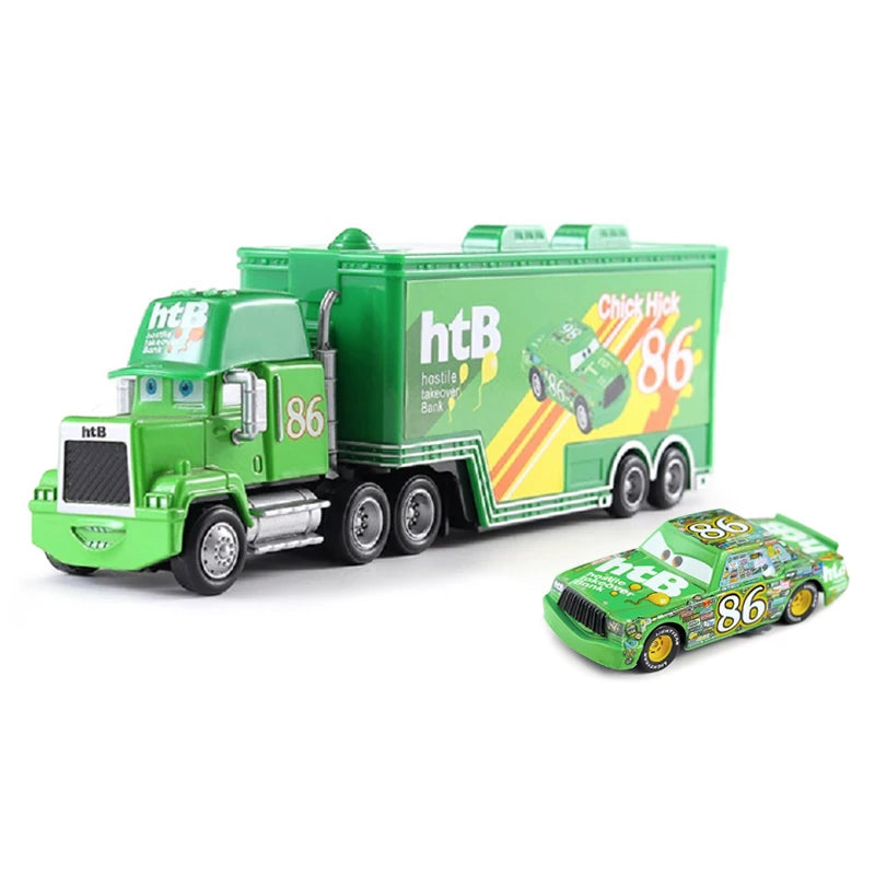 Pixar Cars 3 2 Toy Jackson Storm Lightning McQueen Truck Car Chick Hicks King Lorry Luigi Children Birthday Gift