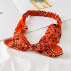 New Boho Women Soft Solid Print Headbands Vintage Cross Knot Elastic Hairbands Turban Bandanas Girls Hair Bands Hair Accessories