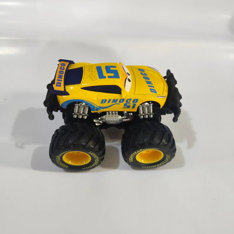 Disney Pixar Cars Toy Lightning McQueen Metal Mode Return Car Jackson Storm Mater Inertial Force Car Model Toy Kid Birthday Gift