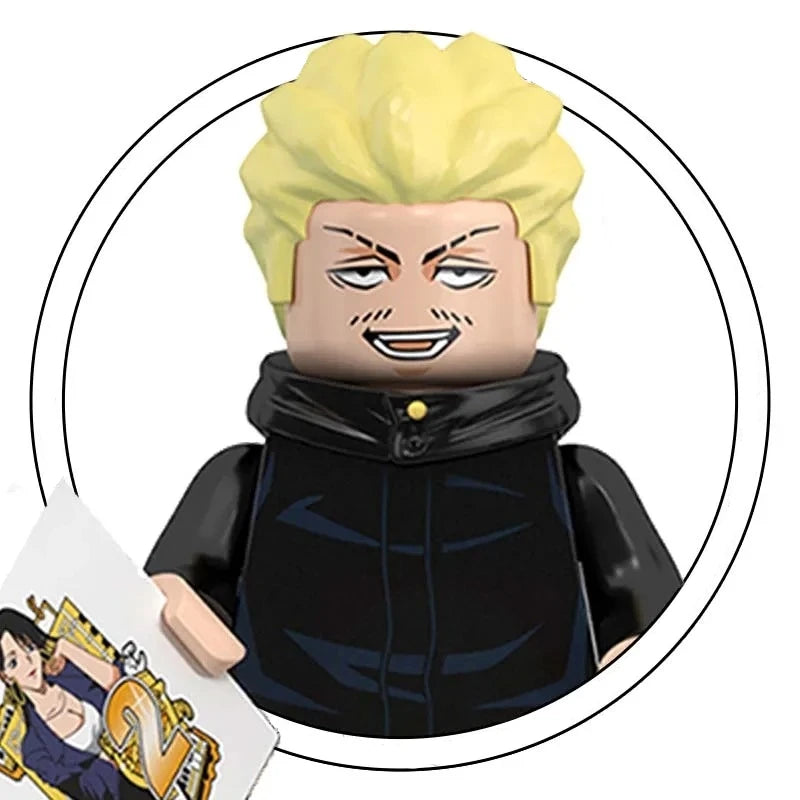 WM6139 WM6140 WM6149 WM6202 WM6201 Jujutsu Kaisen Building Blocks Mini Action Figure Itadori Yuji Gojo Satoru Ryomen Gifts Toys