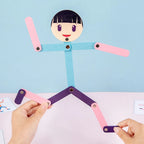 Montessori Material DIY Puzzle Toys Boards Educational Game Early Learning Toy For Children Preschool Fine Motor Training