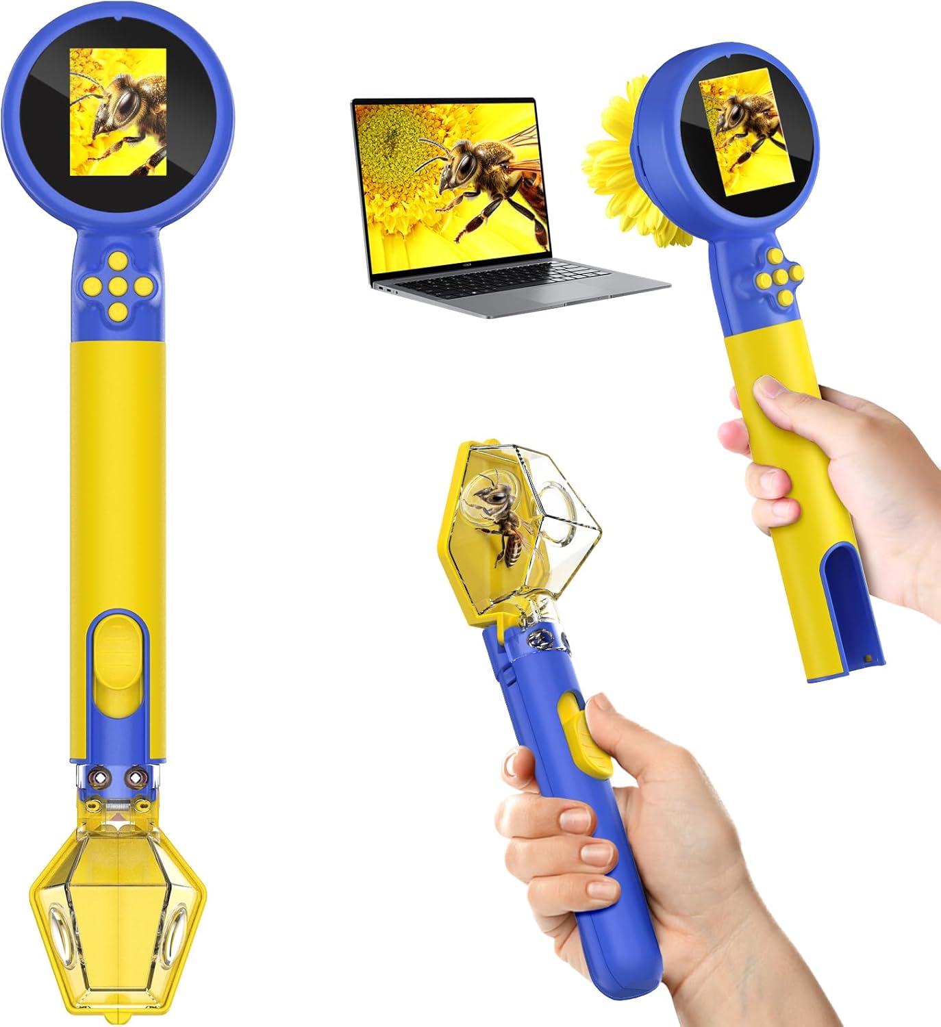 Bug Catcher for Kids, Insect Trap Kit with 6X Magnifier Glass - STEM Educational Exploration Tool for Indoor and Outdoor,Christmas Birthday Gifts Toys for Adults, Boys, and Girls