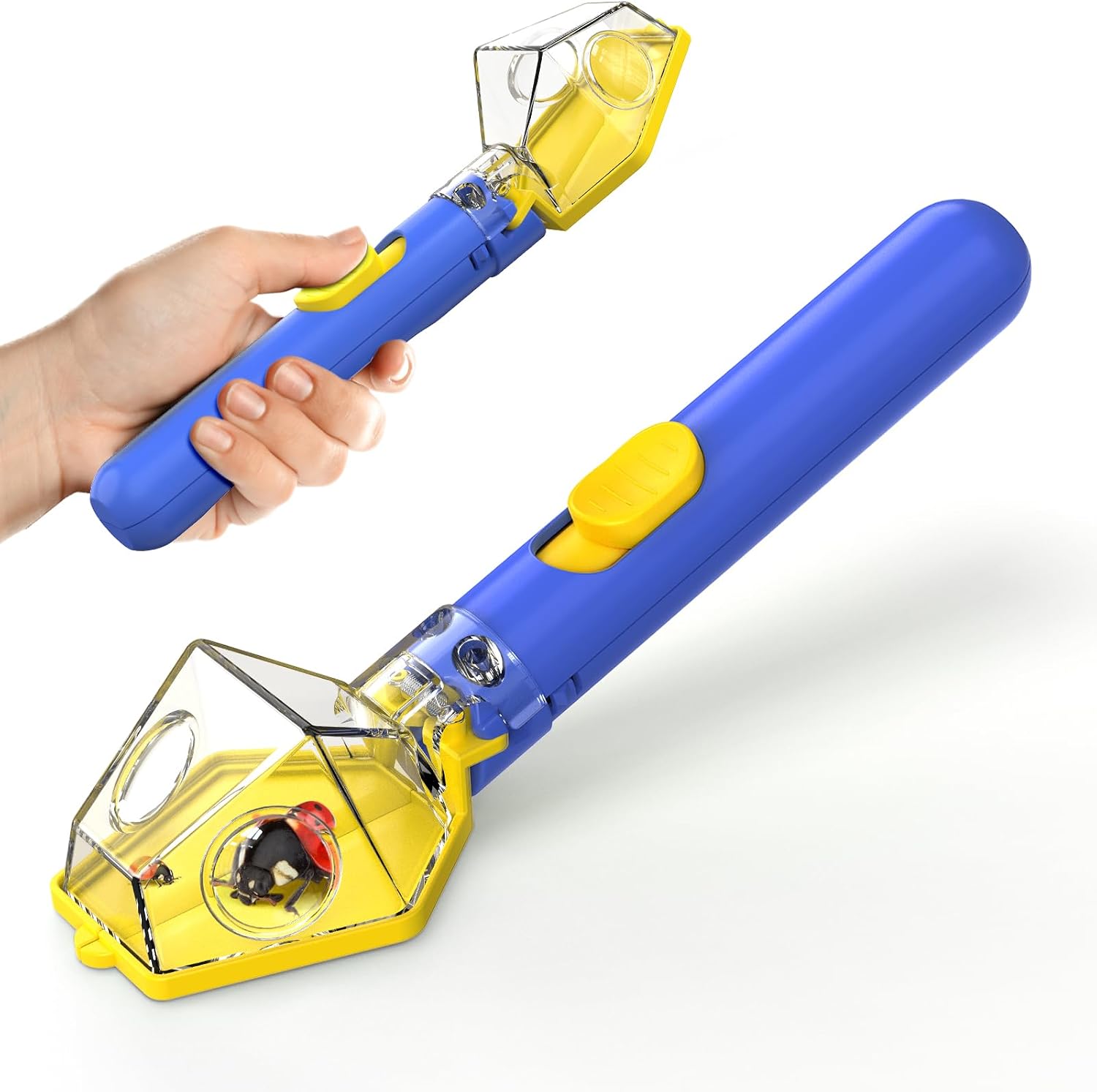 Bug Catcher for Kids, Insect Trap Kit with 6X Magnifier Glass - STEM Educational Exploration Tool for Indoor and Outdoor,Christmas Birthday Gifts Toys for Adults, Boys, and Girls