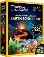 National Geographic Mega Space Science and Craft Activity Kit for Kids | 100+ Pieces, Launch a Rocket, Create Glowing Constellations, Paint a Solar System, Space STEM Crafts, Birthday Gift