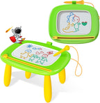 Kikidex Magnetic Drawing Board, Toddler Girl Toys for 1-3 Year Old, Doodle Board Pad Learning and Educational Toys for 1 2 3 Year Old Baby Kids Birthday Gift