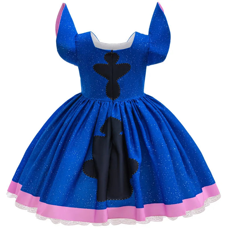 girls halloween costume stitch inspired dress