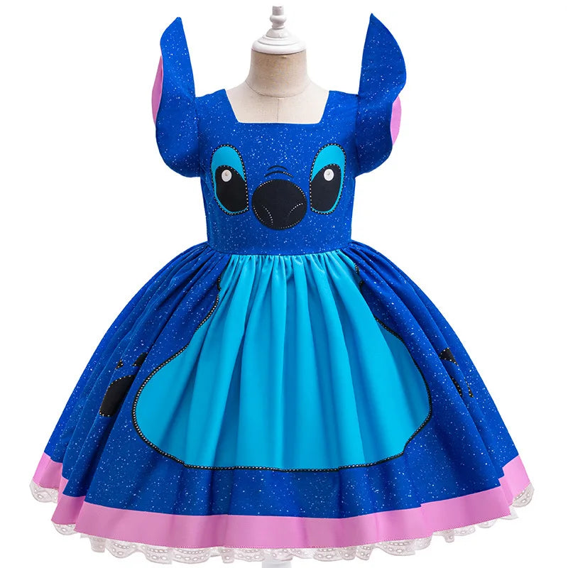 girls party wear cartoon dress costume