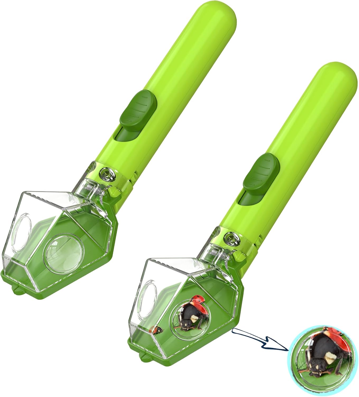 Bug Catcher for Kids, Insect Trap Kit with 6X Magnifier Glass - STEM Educational Exploration Tool for Indoor and Outdoor,Christmas Birthday Gifts Toys for Adults, Boys, and Girls