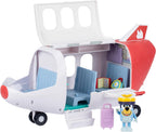 Bluey Heeler 4WD Family Toddler Toy Car, Pretend Play Toys, 4 Figures | Surfboards and sticker sheet, Bluey toy playset for kids ages 3+, Bluey and Bingo toys