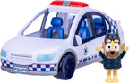 Bluey Heeler 4WD Family Toddler Toy Car, Pretend Play Toys, 4 Figures | Surfboards and sticker sheet, Bluey toy playset for kids ages 3+, Bluey and Bingo toys