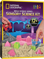 National Geographic Mega Space Science and Craft Activity Kit for Kids | 100+ Pieces, Launch a Rocket, Create Glowing Constellations, Paint a Solar System, Space STEM Crafts, Birthday Gift