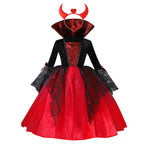 stitch themed girls costume dress