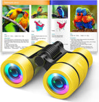 Toys for 3-7 Year Old Girls: LET'S GO! Binoculars for Kids Bird Watching|Camping|Hiking 3 4 5 6 7 8 Year Old Girl Boy Birthday Gifts Outdoor Toy for Kid Ages 4-6 Toddler Gift Stuffers
